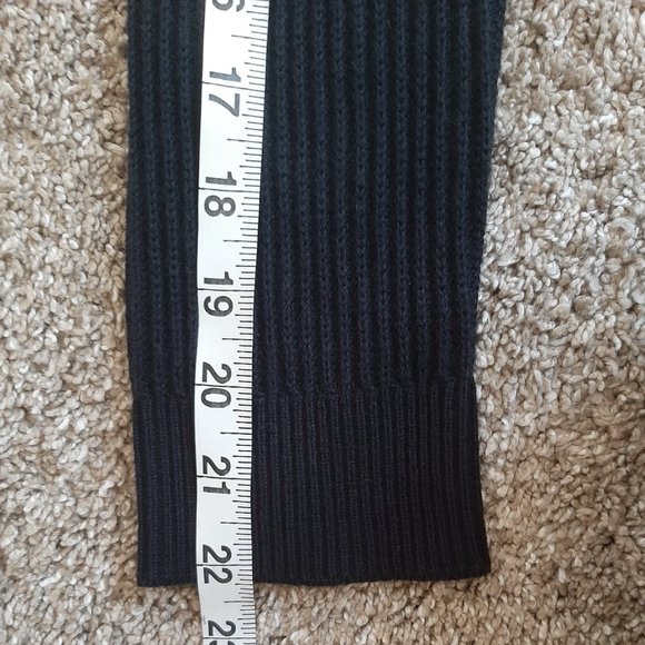 Vince Black Cashmere Blend Crossover Tie Back Sweater SZ XS - Picture 13 of 13